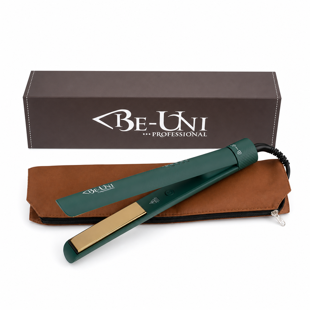 Золотой утюжок Be-Uni Professional V069 с покрытием SwissGold